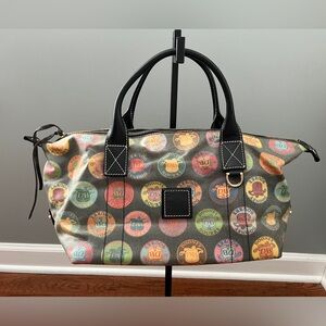 Dooney & Bourke Black Satchel Bag with Classic Design